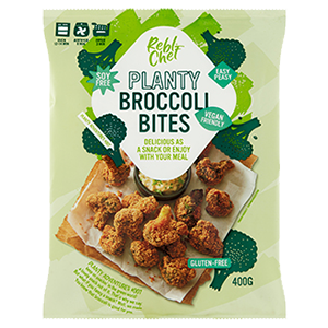 Broccoli Bites Rebl Chef Distribuidor Proveedor Al por mayor Wholesale Taula Verda Amazing Foods