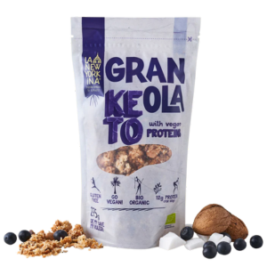 Granola Keto con proteina vegana La Newyorkina Distribuidor Proveedor Al por mayor Wholesale Taula Verda Amazing Foods Barcelona España