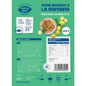 Anillas sabor calamar rebozadas Green Leaf Taula Verda Amazing Foods Distribuidor Proveedor Al por mayor Plant Based