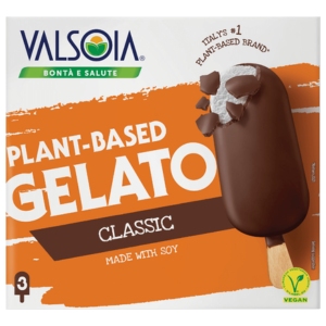 Helado de palo chocolate clasico base de anacardo Valsoia Distribuidor Proveedor Distribuidor vegano Taula Verda vegana Amazing Foods España Barcelona
