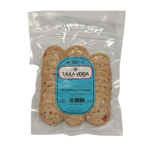 salchichon vegano en lonchas Distribuidor Proveedor por mayor Wholesale Taula Verda Amazing Foods